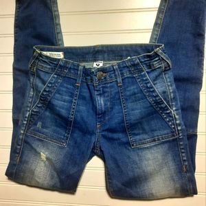 Nwot True religion halle super skinny mid rise sz
